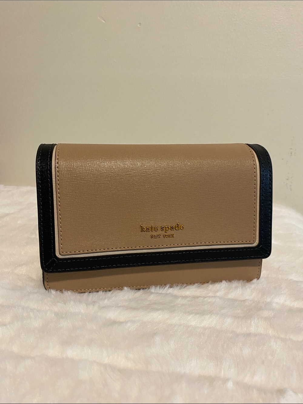 Kate Spade New York Morgan Colorblock Flap Chain Wallet